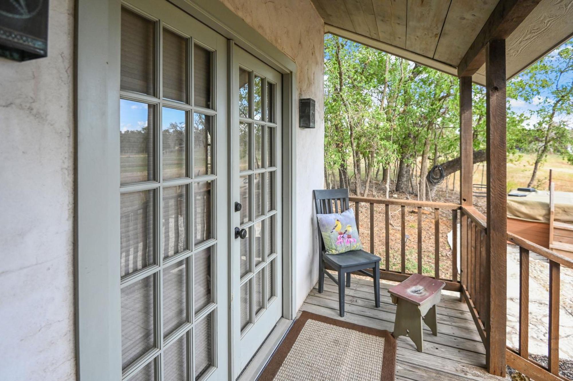 Cabins On Knopp School-Chula Vista Cabin 弗雷德里克斯堡 外观 照片